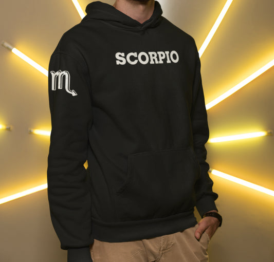 Zodiac Hoodie (Scorpio, Cancer, Aries)